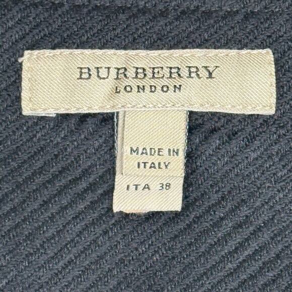 Burberry | Wool Mini Skirt | Black | Size 4 US - Picture 6 of 16